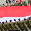  Relacja z rozłożenia flagi przez klasy 1 i 2 A na Narodowe Święto Niepodległości 