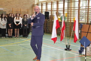Uroczystośc zakończenia roku szkolnego klas maturalnych