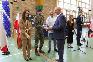 Uroczystośc zakończenia roku szkolnego klas maturalnych