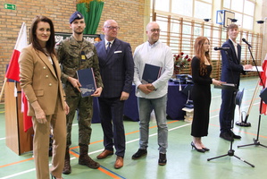 Uroczystośc zakończenia roku szkolnego klas maturalnych