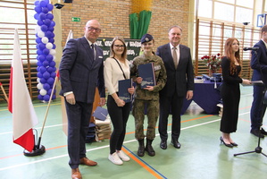 Uroczystośc zakończenia roku szkolnego klas maturalnych