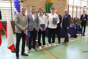 Uroczystośc zakończenia roku szkolnego klas maturalnych