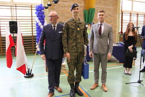 Uroczystośc zakończenia roku szkolnego klas maturalnych