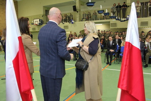 Uroczystośc zakończenia roku szkolnego klas maturalnych
