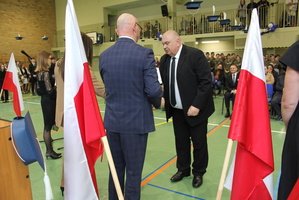Uroczystośc zakończenia roku szkolnego klas maturalnych