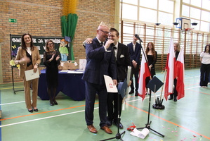 Uroczystośc zakończenia roku szkolnego klas maturalnych