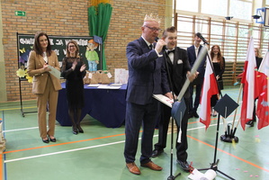 Uroczystośc zakończenia roku szkolnego klas maturalnych