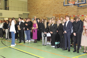 Uroczystośc zakończenia roku szkolnego klas maturalnych
