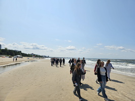 Szkolna integracja z widokiem na Bałtyk